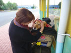 picture of coffee with lady from Bunbury