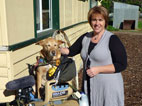 picture of coffee with lady from Donnybrook